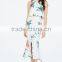 Pictures of Long and Tops Printed Floral Front Slit Skirts