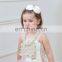Vintage Rosette Ivory Sashes Kids Flower Sash Belts