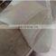 100% pure linen lace edged blank handkerchief in white color for wedding/wholesale