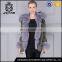 Lastest design wholesale women's silver fox fur coat sex