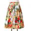 Grace Karin Women Plus Size Vintage Skirt Pinup 50S 60S Cotton Skirt Autumn Skirts Dance Vestidos CL6294-7#