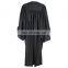 AU Style Black Barrister Gown - Unisex