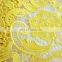 Wholesale cord lace pure yellow swiss cord lace for garment 2015 On Sale With limited quantity