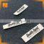 Heat transfer silicone rubber label printed on the fabric