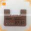 special design custom handmade pu/genuine embossed leather label for garment