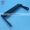 Custom U Shaped black coating Sheet Metal Brackets