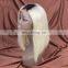Cheap full lace wigs with baby hair blond short wig
