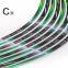 Spirit Beast motorcycle modified wheel pvc reflective sticker colorful motor  waterproof 3sizes  BR102