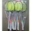 100% Carbon fiber badminton racket OEM factory hot sale products with cover custom logo