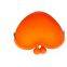 Silicone Rubber Purse Cute Heart Shape Cute Coin Wallet