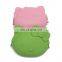 Cute Cartoon Pets Kitty Cat Personality Plush Coin Purse Silicone Wallet Card Bag