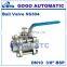 High quality Type 3PC stainless steel switch ball valve DN10 Female thread 3/8 inch BSP SS304 316/201 2 way water ball valve