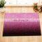 i@home Red digital printing polyester waterproof bathroom glitter shower curtain