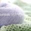 Very soft mohair hand knitting fancy wool yarn ball