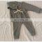 high quality organic cotton long sleeves baby infant newborn Kids Pajamas kids clothing set 2PCS baby sleep suit Tops and pants