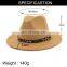 13Colors Trend Unisex Flat Brim Wool Felt jazz Fedora Hats Men Women Leopard Grain Leather Band Decor Trilby Panama Formal Hat