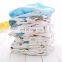Organic Cotton Muslin Washed Gauze Print Adjustable Grid Summer Baby Swaddle Blanket