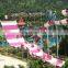 Durable Fiberglass Boomerang Big Water Slides For Adult Water Park Equipment