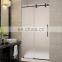 Bathroom Design Luxury Rectangle Black Matt Framed Tempered Glass Shower Cabin Room