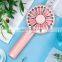 Summer popular product portable usb rechargeable fan multi-function led light table stand mini fan