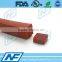 red or white color soft sponge rubber square gasket