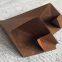 Disposable Kraft Paper white and brown French taper fries box packaging catchup for restaurant