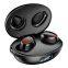 Earplug type low delay game headset 360 degree stereo wireless Bluetooth headset with microphone