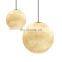 TonghuaV New Acrylic Material Moon Model LED Light Hotel Coffee Library Decorative Modern Lighting Pendant Lamp