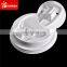 Disposable coffee cup dome plastic lid with spout