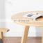 Modern fashion furniture coffee table small Circular tea table designs for Corner Decoration