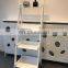 Shabby Chic Wicker Baskets 4 Tier Ladder Shelf Display Stand Storage Shelves