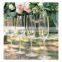 Clear Acrylic Champagne Flute Holder wedding Decor Champagne Flute Acrylic Storage Stand