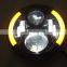 Lantsun For Jeep J L J222 for jeep w rangler LED head lamp with LED ring for jeep JK w rangler 2007-2017
