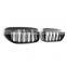 For BMW 5 series G30 G38 front grill for double slat line Matt black M5 style replacement kindly grill 2017-2020