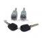 High quality Front Left & Right Door Lock Cylinder Lock Door with Key FOR VW GOLF 4 IV MK4 BORA A6 for SKODA FABIA POLO