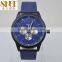 2016 men watch nylon strap 3 subdial sport army style japan quartz movement