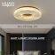 HUAYI New Arrival Gold Round 36watt Home Hotel Bedroom Indoor Modern LED Ceiling Light