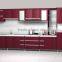 Modern wood kitchen cabinet simple designs laquer water-proof board cabinet