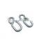 JRSGS Customized High Quality Rope Wire 8 Shaped Hook Steel Snap Hook Carabiner Rigging hardware hammock hook