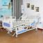 3 Functions Manual Medical 3 Cranks 4 Section Steel Punching Frame Fowler Hospital Beds With Mattress