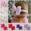 top quality chiffon rose bow fashion import hair accessories baby headwear kids hairbands MY-AC0026