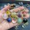 2022 Fashion Jewelry Jewelleries Custom Chain Pendant Round Crystal Natural Stone Jewellery Citrine Pendants