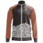 Men's Custom Sublimation Jacket of New Style with White Zipper