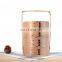 Disposable wooden food packaging lunch box