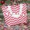  China wavy stripe printed canvas beach bag                        
                                                Quality Choice