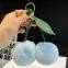 62New plush pendant Cute fruit cherry pendant Car key chain schoolbag accessories Plush bag pendant