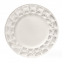 Luxury Wedding Party Table Decorative PP Round Under Plates 13 Inch Silver Plastic Charger Plate