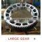 mechanical ring gear for cement concrete mixer