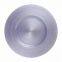 Factory Directly Wholesale Green Colored Flat Glass Charger Plate Tray For Wedding Event Decoration