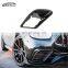 W213 E63 E63S LCI Carbon Fiber Front Bumper canard air Vent For Mercedes-Benz E-Class E63 E63S 2021-2024